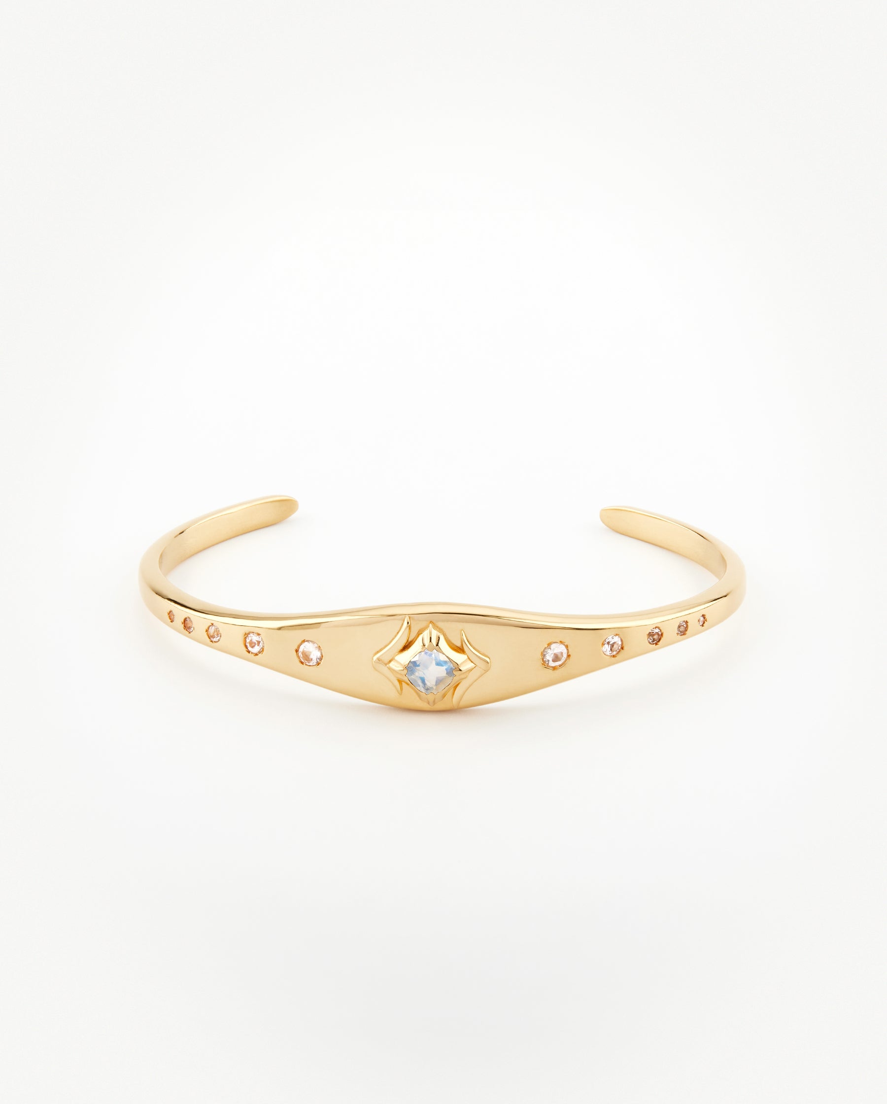 Ascension Moonstone Cuff Bracelet