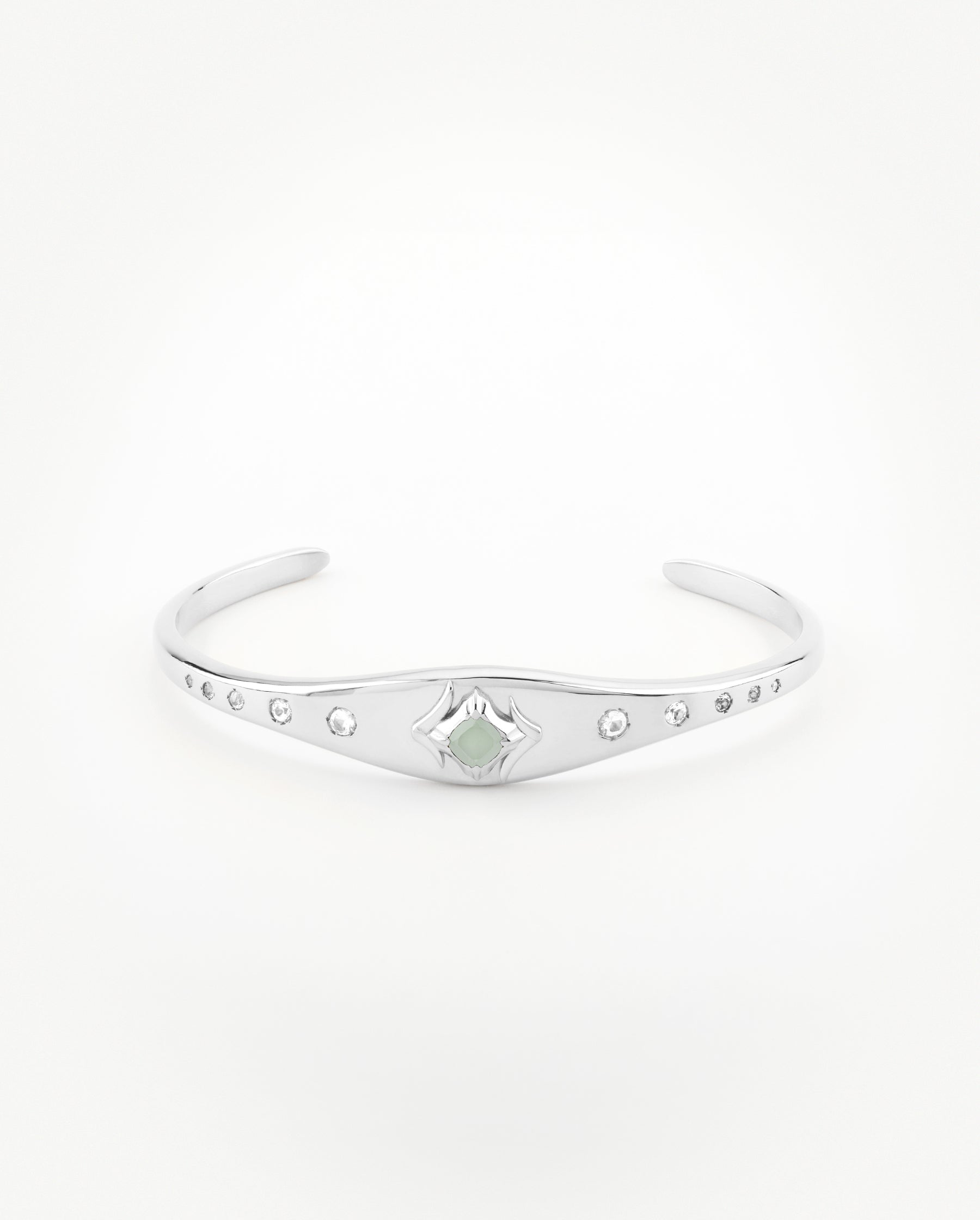 Ascension Aquamarine Cuff Bracelet