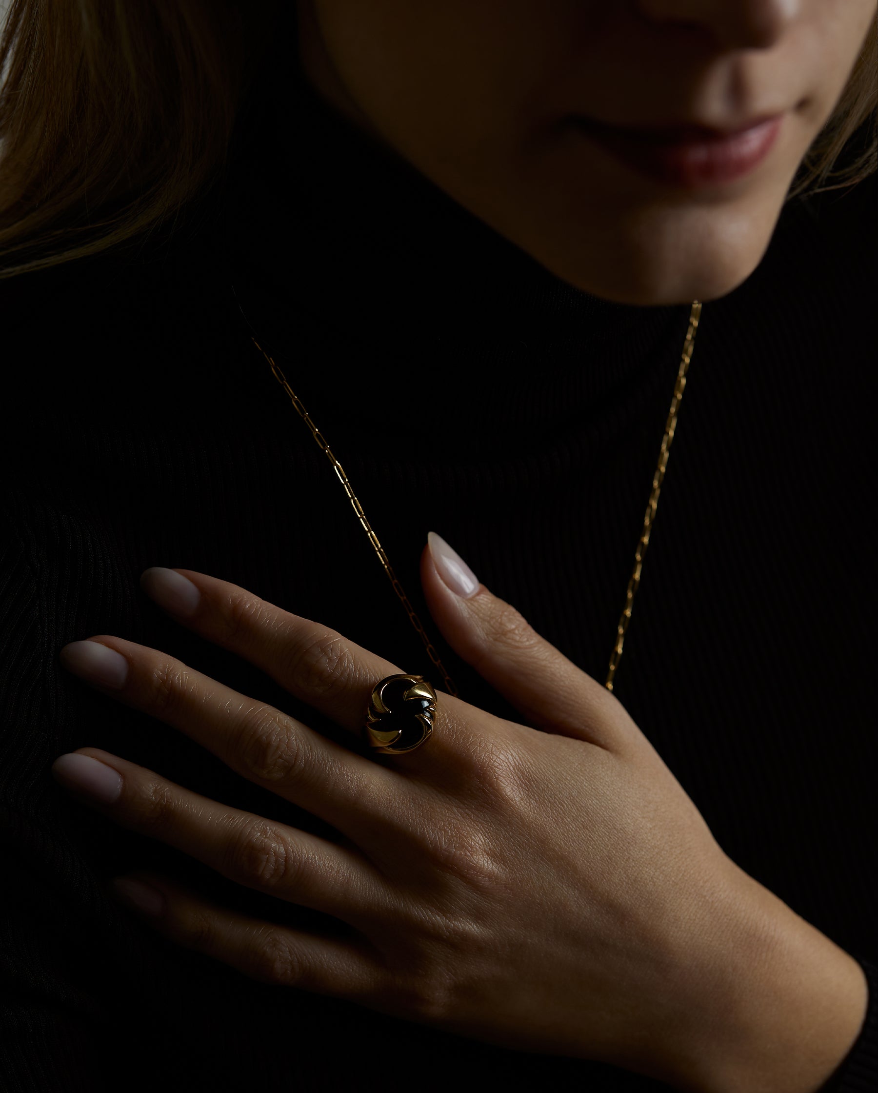 Cosmos Labradorite Ring
