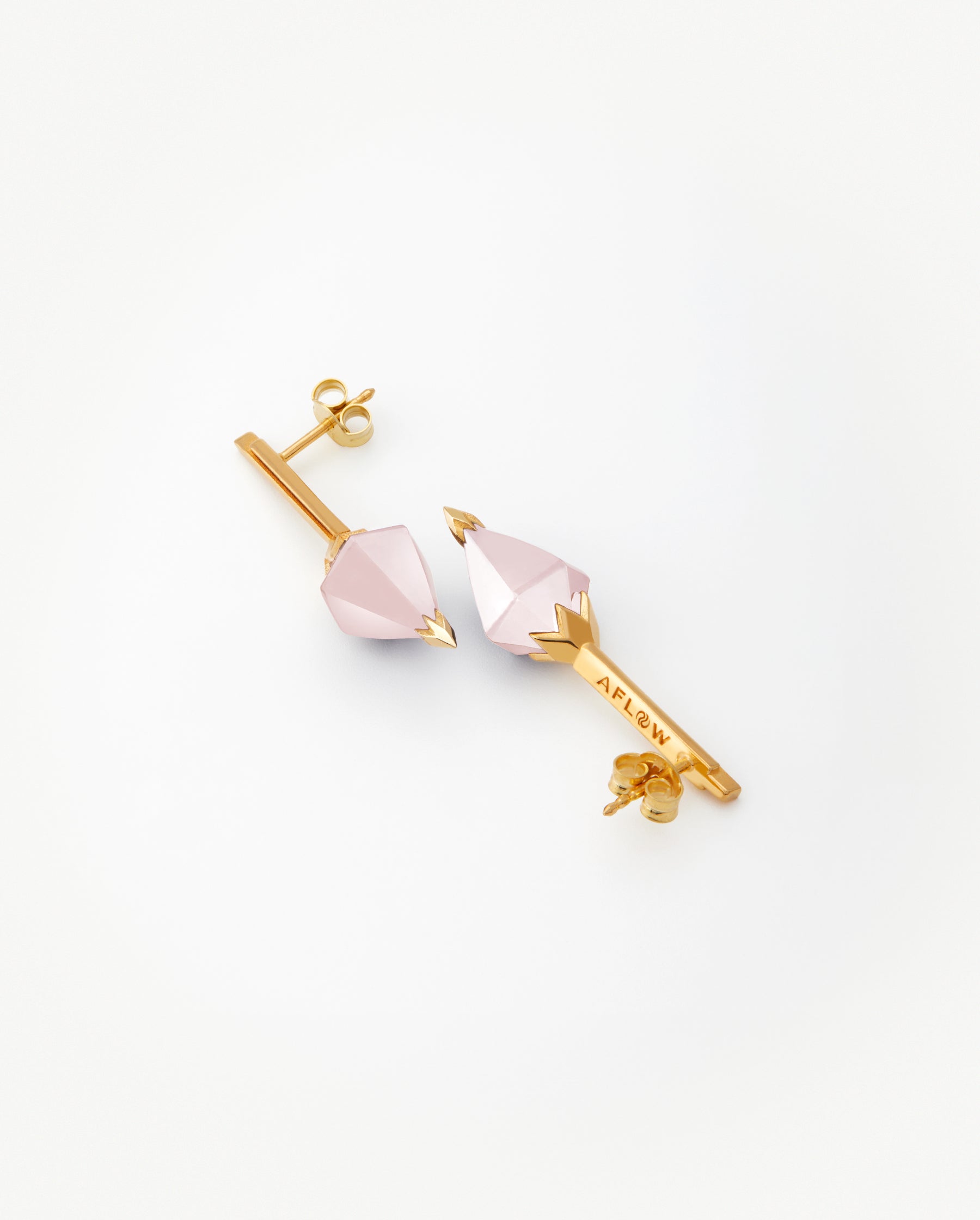 Essence Rose Quartz Earrings