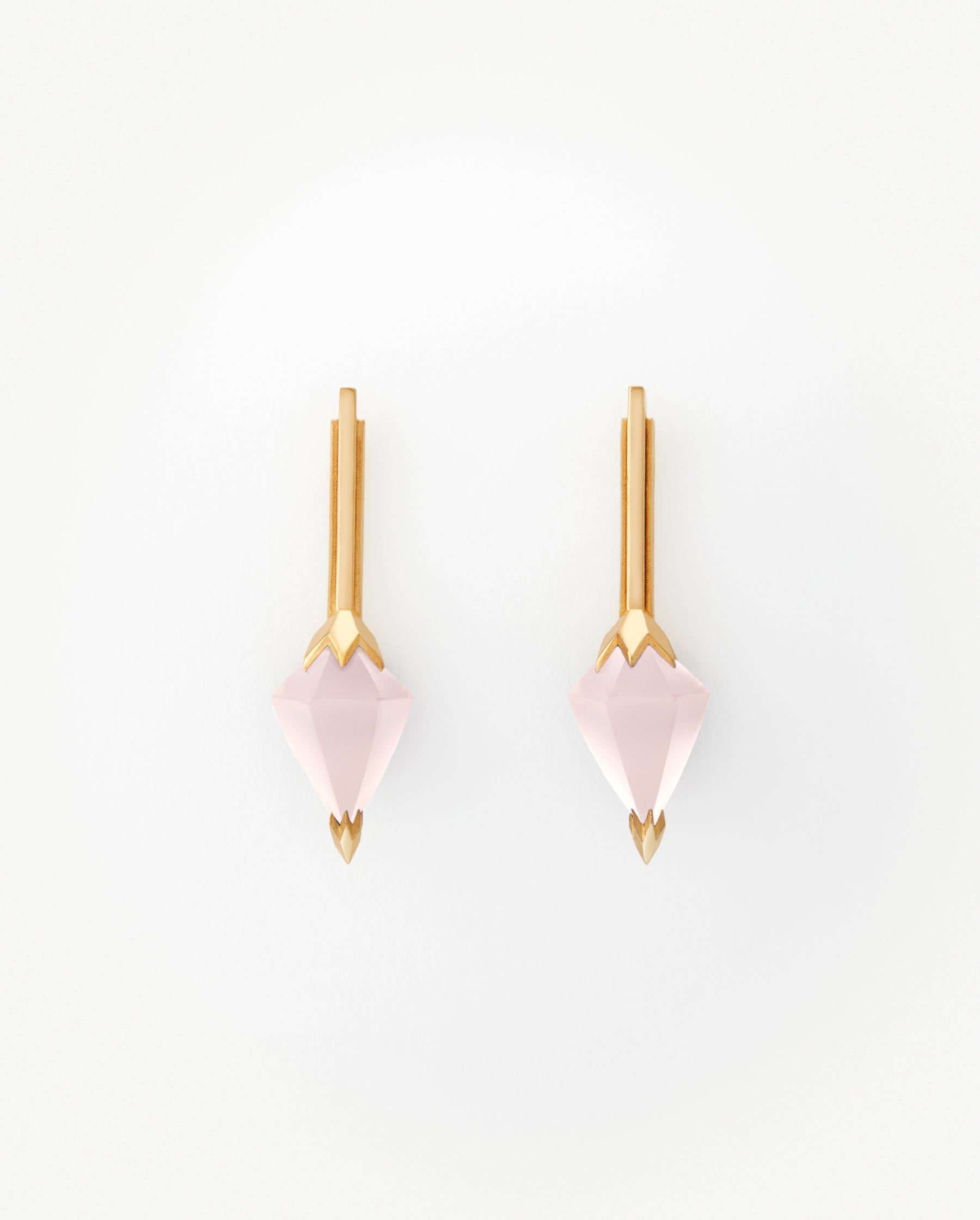 Essence Rose Quartz Earrings
