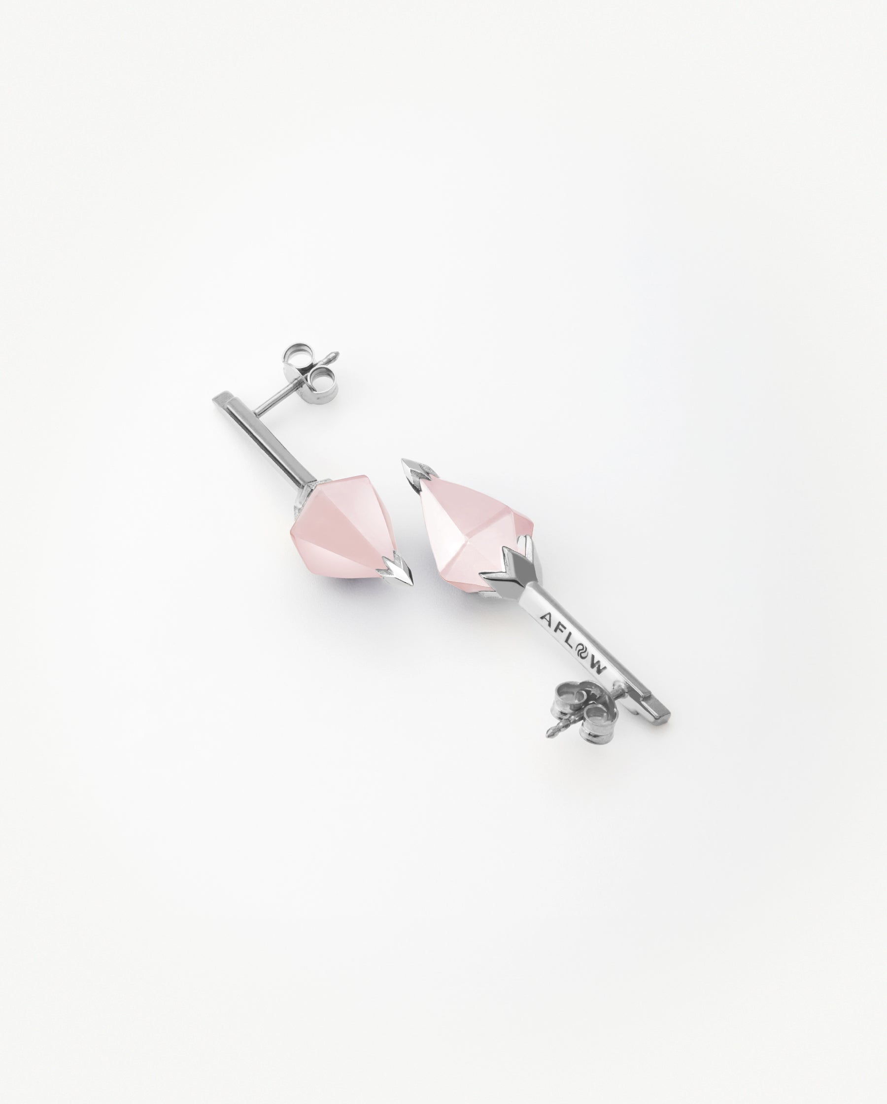 Essence Rose Quartz Earrings
