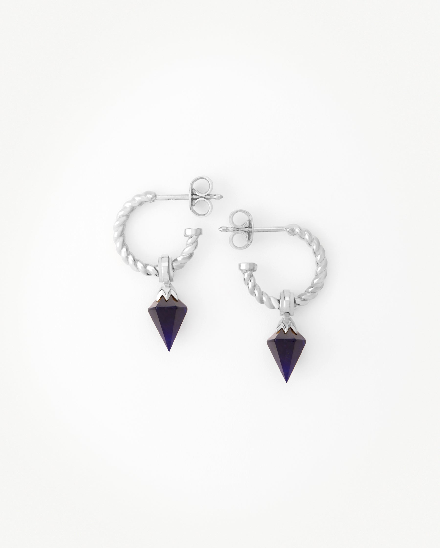 Essence Sodalite Hoop Earring