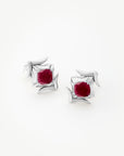 Ascension Ruby Earrings