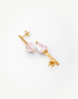 Essence Rose Quartz Earrings